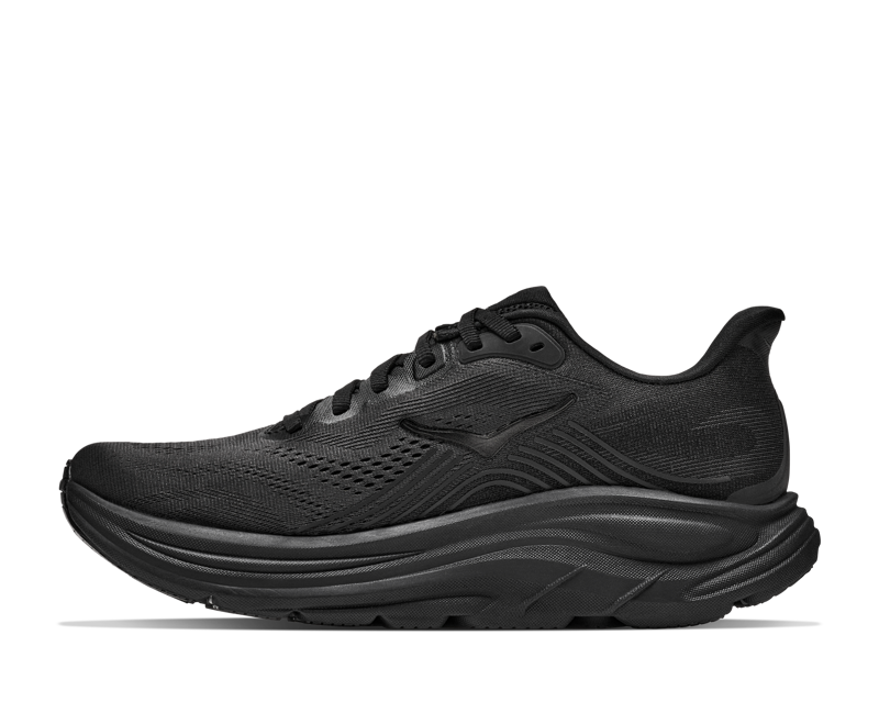 Hoka Clifton 11 Men's Running Shoes - Black Black-2