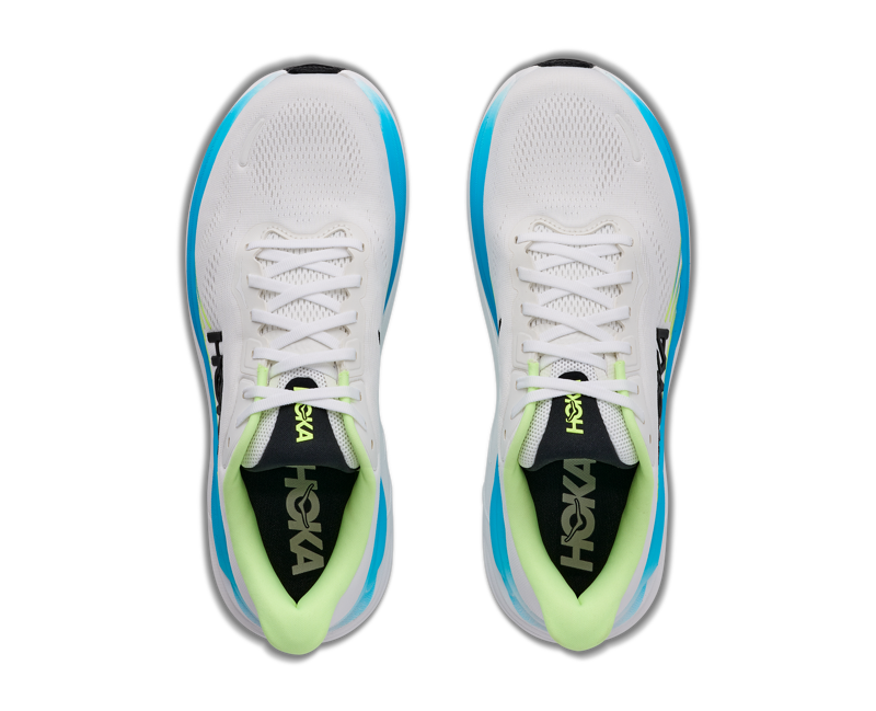 Hoka Clifton 11 Men's Running Shoes - Frost Black-6