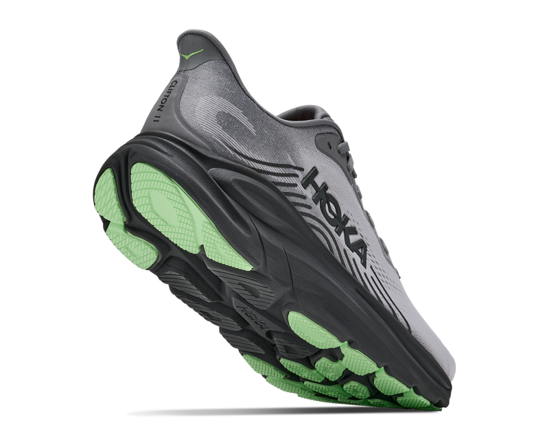 HOKA Clifton 11 Men's Everyday Running Shoes - Galatic Grey Stardust-7