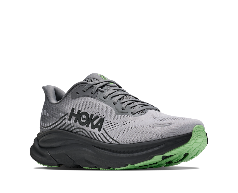 HOKA Clifton 11 Men's Everyday Running Shoes - Galatic Grey Stardust-1