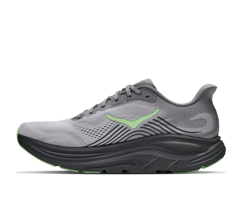 HOKA Clifton 11 Men's Everyday Running Shoes - Galatic Grey Stardust-2