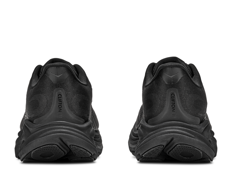 Hoka Clifton 11 Women's Running Shoes - Black Black-4
