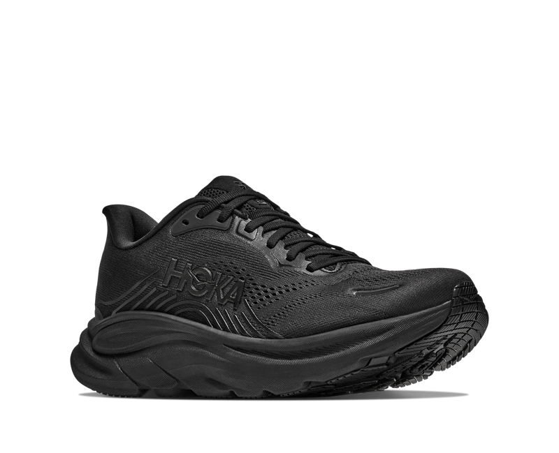 Hoka Clifton 11 Women's Running Shoes - Black Black-1
