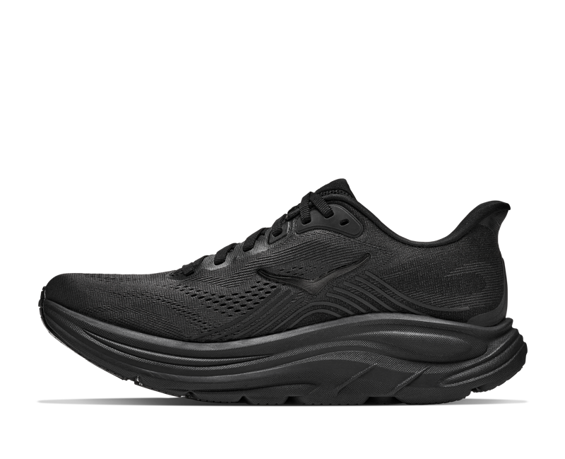 Hoka Clifton 11 Women's Running Shoes - Black Black-2