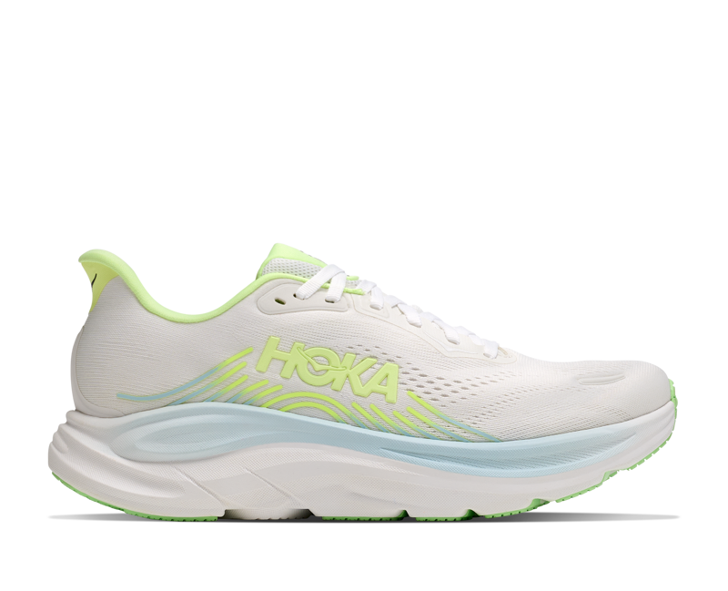 Hoka Clifton 11 Women's Running Shoes - Frost Neon Yuzu