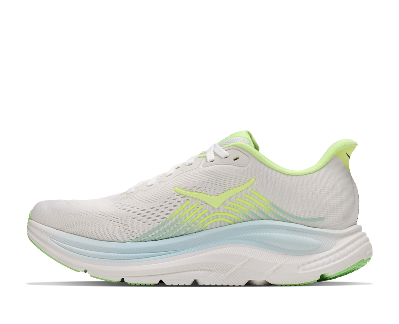Hoka Clifton 11 Women's Running Shoes - Frost Neon Yuzu-2