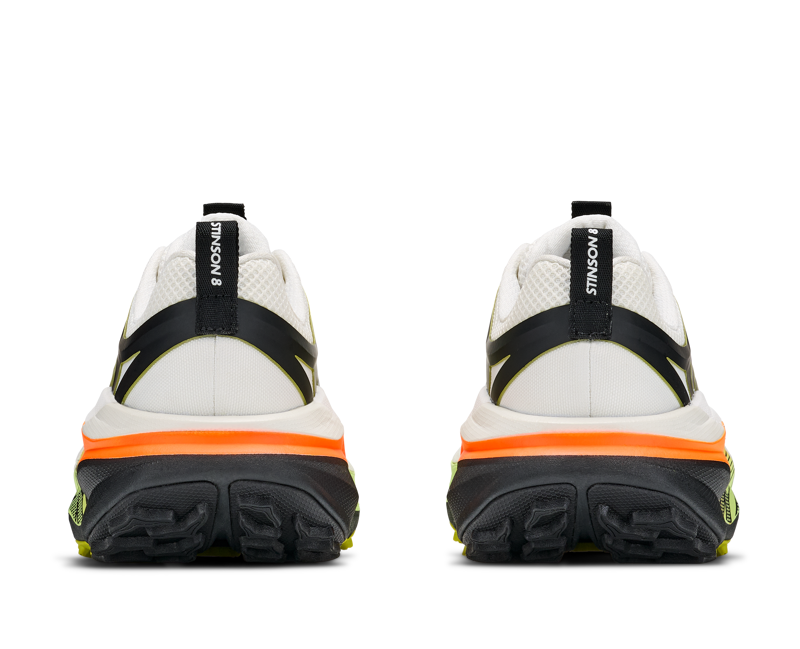 HOKA Stinson 8 Men's Supportive Trail Running Shoes - Frost Black-5
