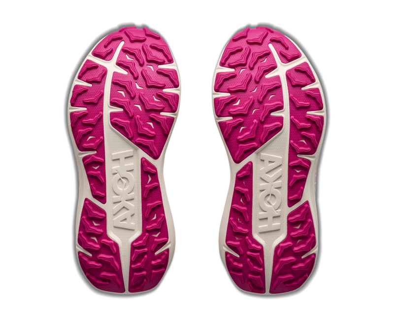 HOKA Stinson 8 Women's Supportive Trail Running Shoes - Pink Opal Alabaster-7