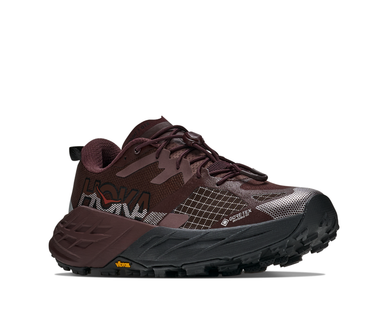 Hoka Speedgoat 7 GTX Women's Trail Running Shoes - Deep Mauve Black-1