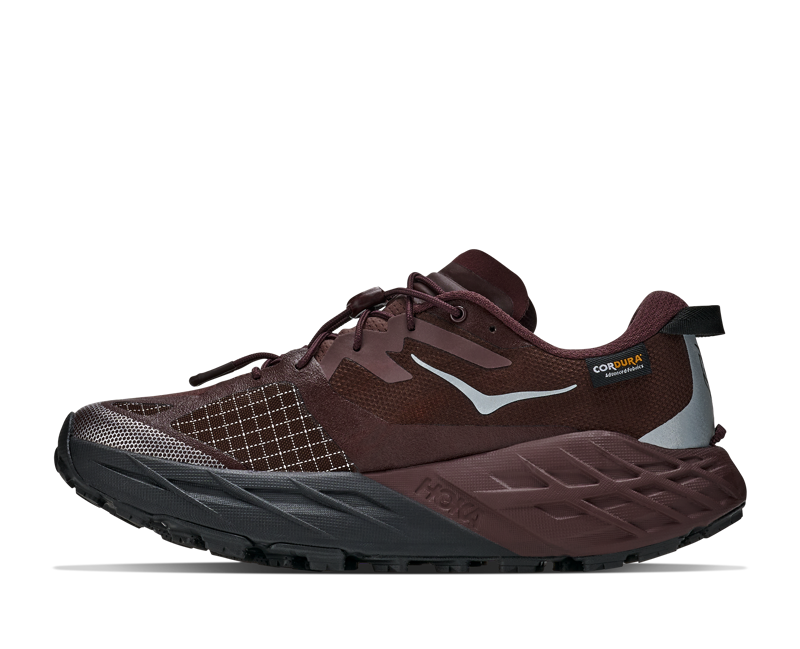 Hoka Speedgoat 7 GTX Women's Trail Running Shoes - Deep Mauve Black-2