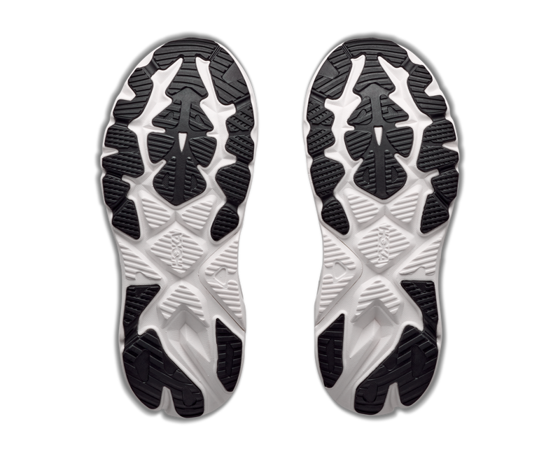 HOKA Arahi 9 WIDE Men's Supportive Running Shoes - Black White-7