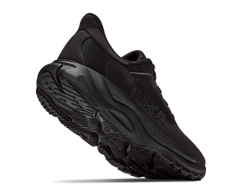 HOKA Arahi 9 WIDE Women's Supportive Running Shoes - Black Black-7