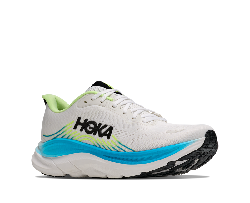 Hoka Clifton 11 WIDE Men's Running Shoes - Frost Black-1