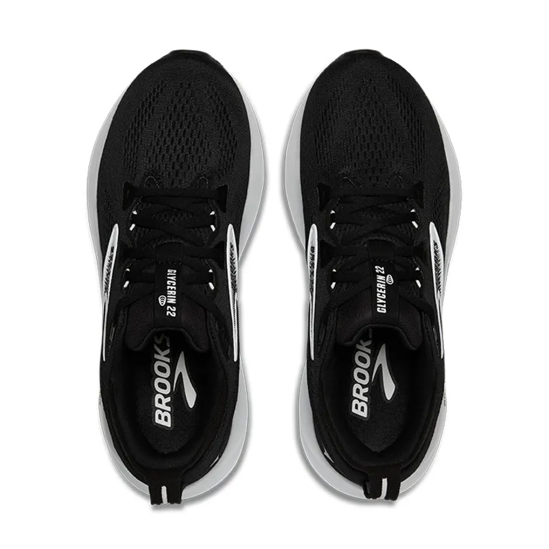 Glycerin 22 WIDE D Black Grey White Women's-2