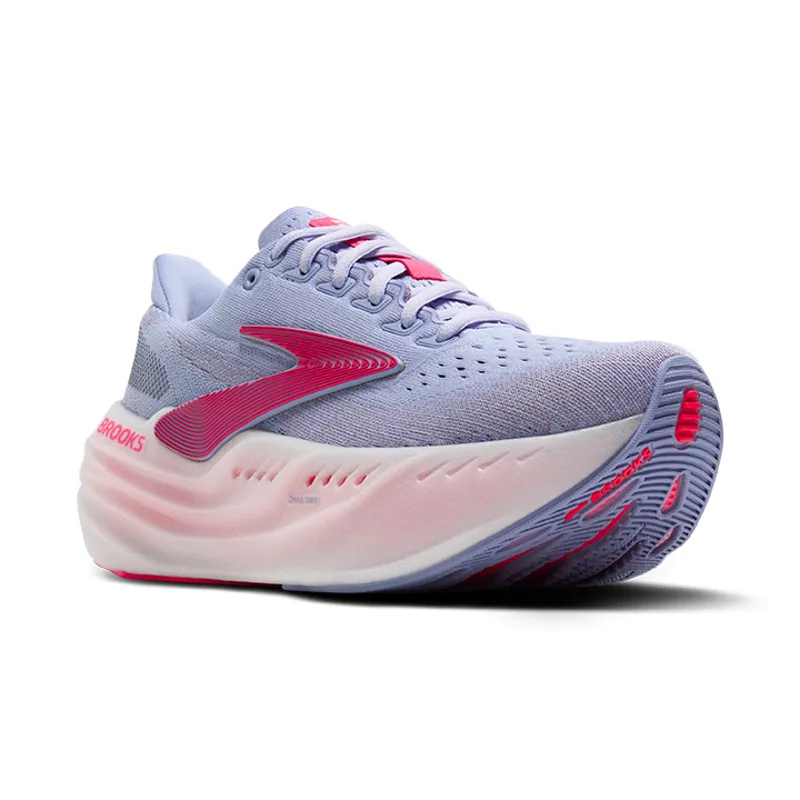 Brooks Glycerin Max Women's Neutral Cushioned Running Shoes Blue Heron Diva Pink White-1