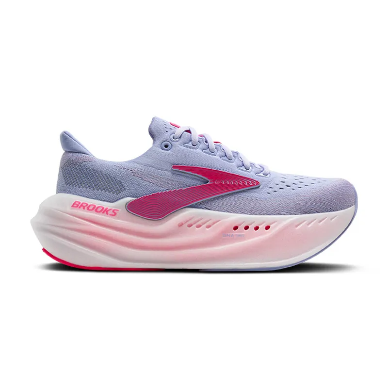 Brooks Glycerin Max Women's Neutral Cushioned Running Shoes Blue Heron Diva Pink White