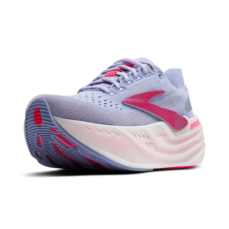 Brooks Glycerin Max Women's Neutral Cushioned Running Shoes Blue Heron Diva Pink White-4