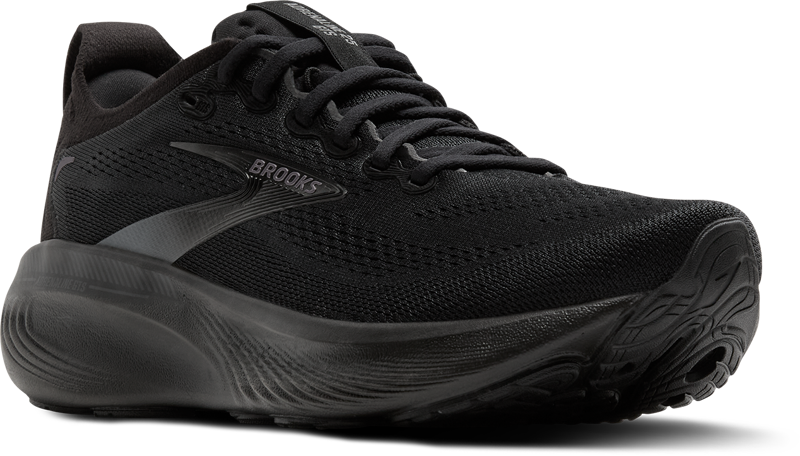Brooks Adrenaline GTS 25 WIDE Women's Supportive Running Shoes - Black Black Ebony-1