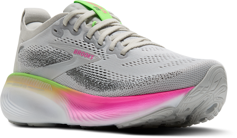 Brooks Adrenaline GTS 25 Narrow 2A Women's Supportive Running Shoes - Oyster Pink Green-1