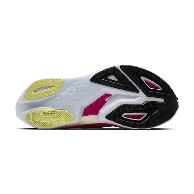 Brooks Hyperion Max 3 Women's Tempo Running Shoes - Luminary Cyber Pink Black-5