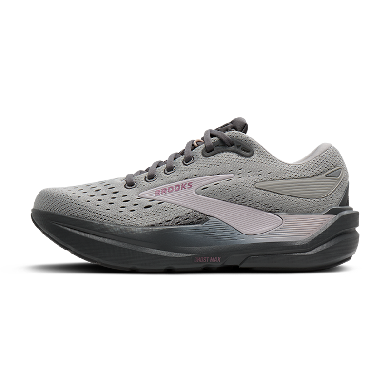 Ghost Max 3 Women's Running Shoes - Harbor Mist Poppy Seed Pink-2