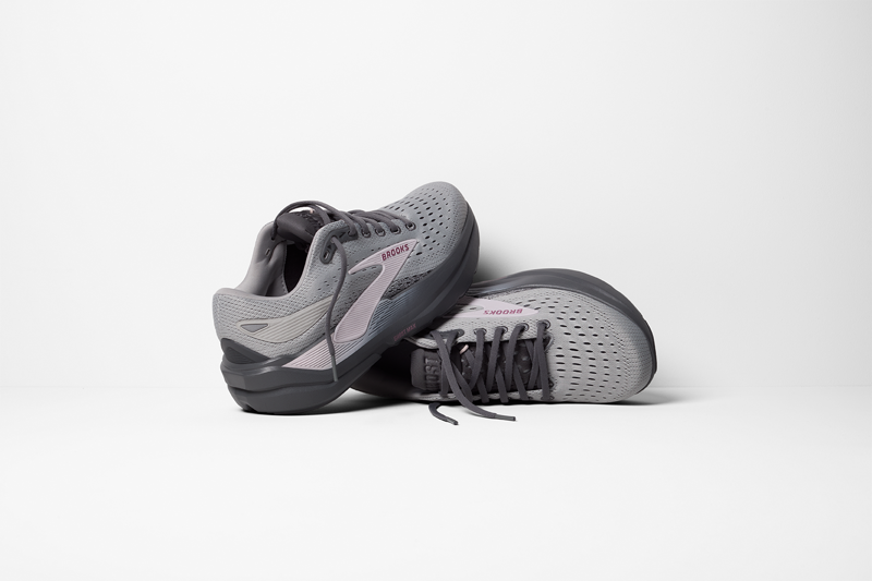 Ghost Max 3 Women's Running Shoes - Harbor Mist Poppy Seed Pink-8