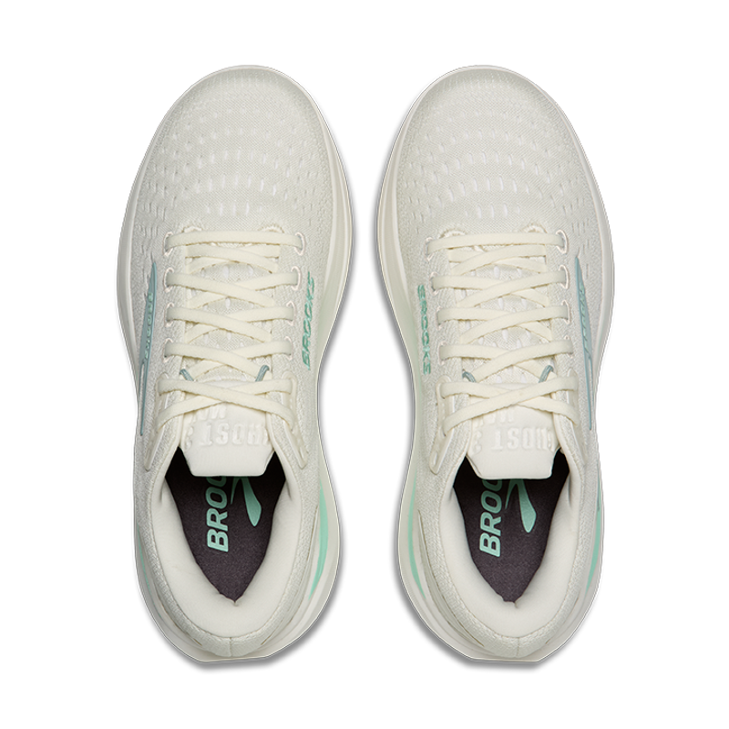 Brooks Ghost Max 3 Women's Running Shoes - Coconut Yucca Gray Mist-6