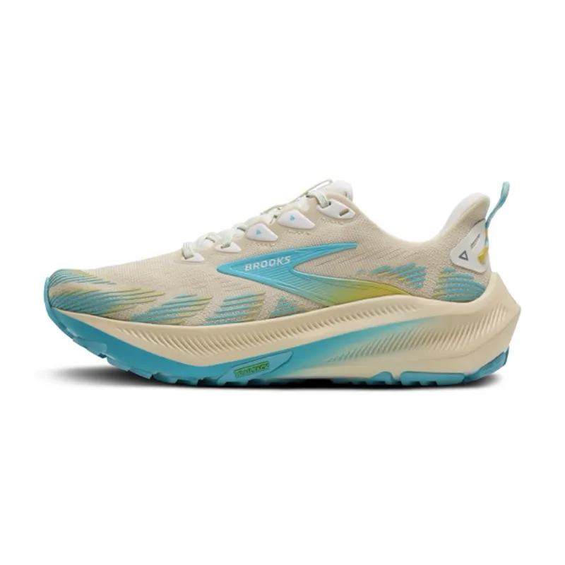 Brooks Ghost Trail Women's Running Shoe Sand Star White Golden Hour-2