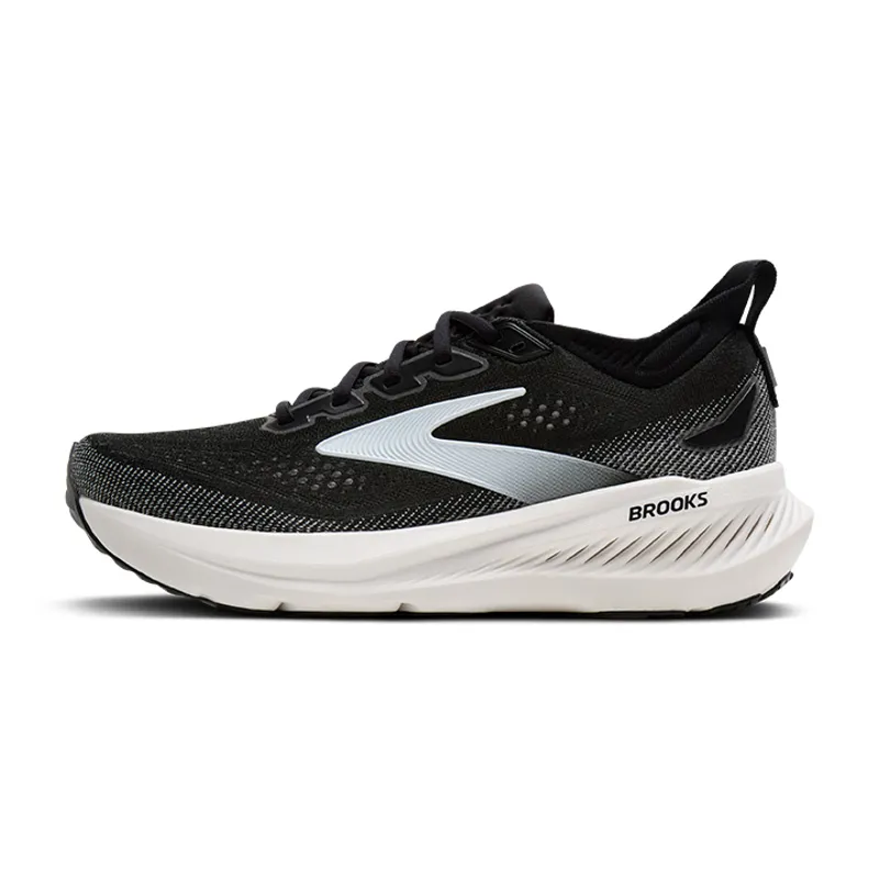 Brooks Glycerin 23 WIDE Women's Running Shoes - Black Grey White-3