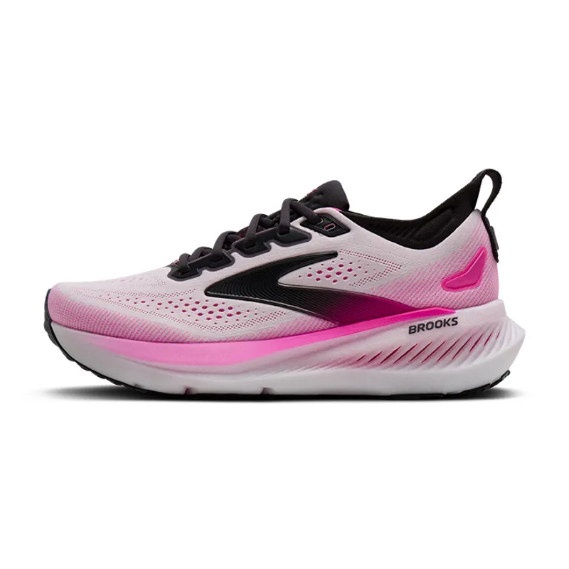 Brooks Glycerin 23 Women's Running Shoes - White Phantom Cyber Pink-2