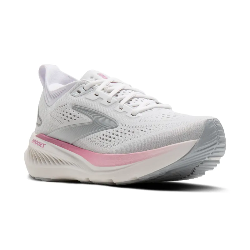 Brooks Glycerin 23 Women's Running Shoes - White Harbor Mist Metallic-1