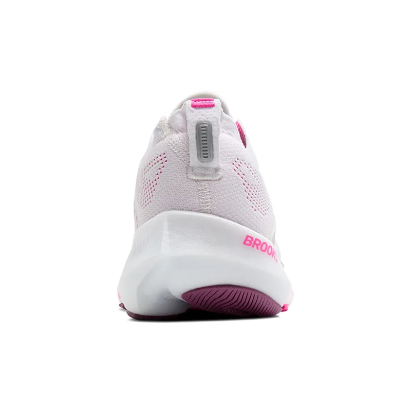 Brooks Glycerin Flex Women's Running Shoes - White Cyber Pink Argyle-5