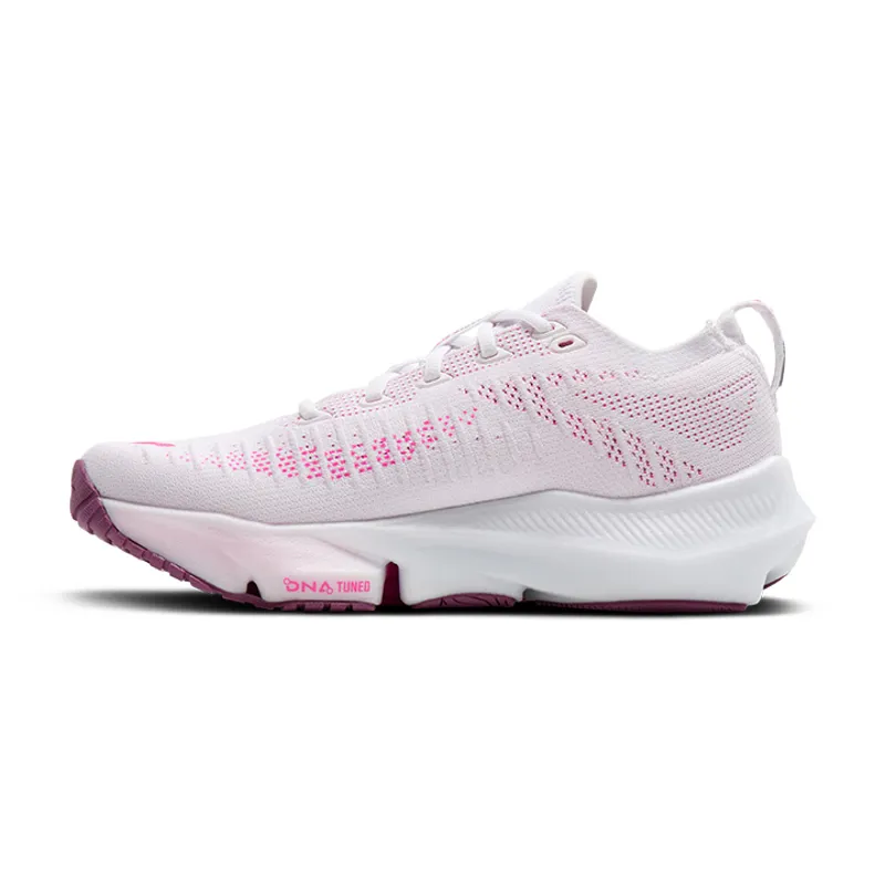 Brooks Glycerin Flex Women's Running Shoes - White Cyber Pink Argyle-2
