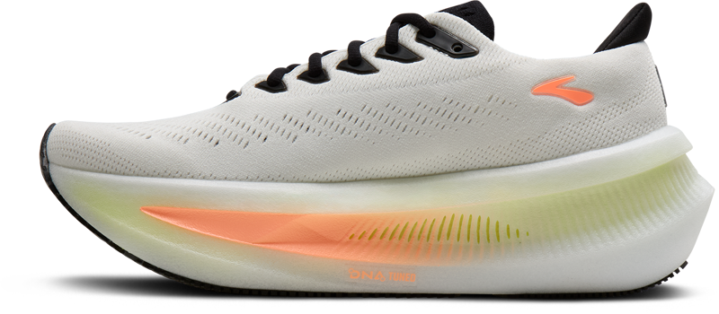 Brooks Glycerin Max 2 Women's Running Shoes - White Cyber Yellow Nightlife-2