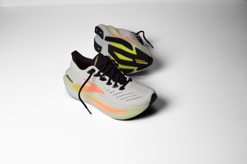 Brooks Glycerin Max 2 Women's Running Shoes - White Cyber Yellow Nightlife-8