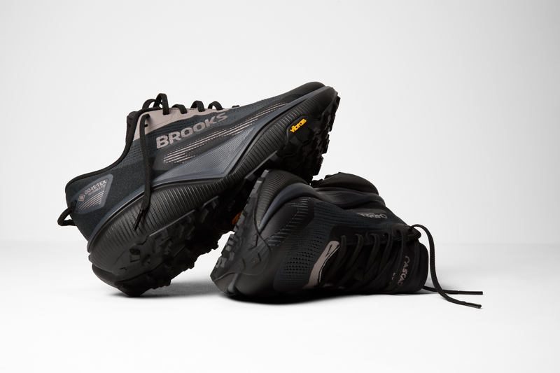 Brooks Cascadia 20 GTX Women's Trail Running Shoes - Black Ebony Nocturnal-8
