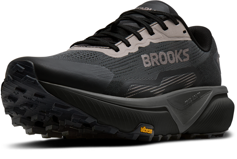Brooks Cascadia 20 GTX Women's Trail Running Shoes - Black Ebony Nocturnal-4