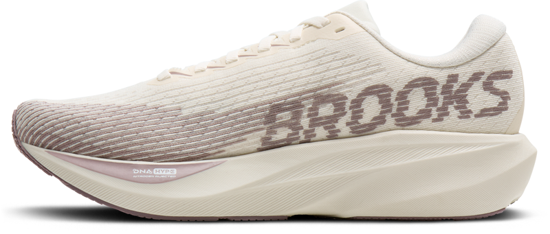 Brooks Ghost Amp Women's Running Shoes - Arctic Wolf Dove Pink-1