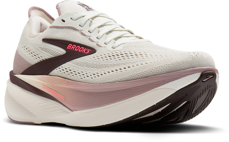 Brooks Hyperion Max 4 Women's Tempo Running Shoes - Coconut Raisin Pink-1