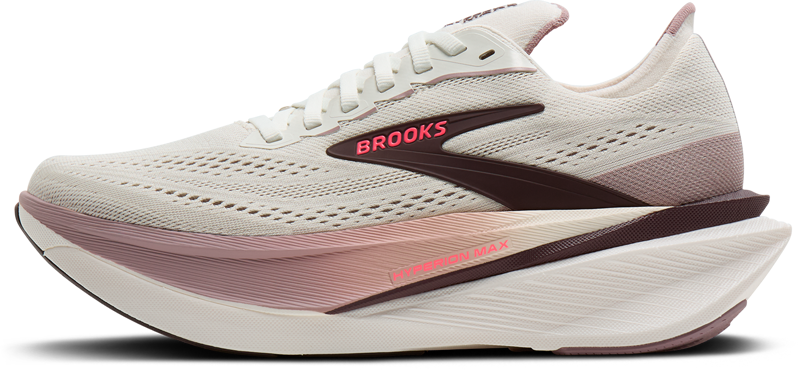 Brooks Hyperion Max 4 Women's Tempo Running Shoes - Coconut Raisin Pink-3