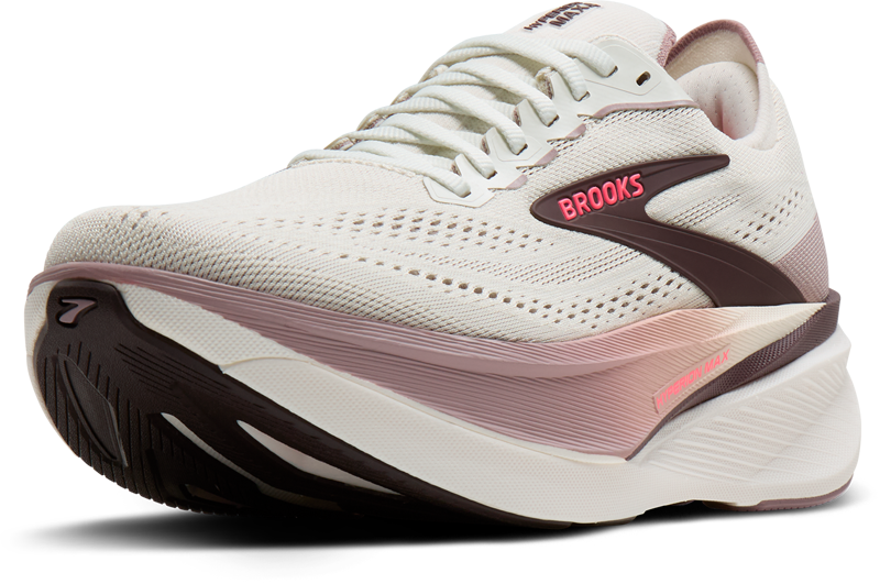 Brooks Hyperion Max 4 Women's Tempo Running Shoes - Coconut Raisin Pink-4