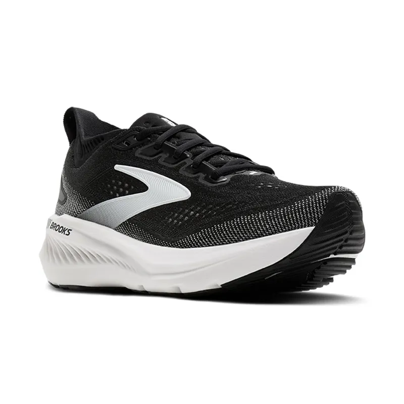 Brooks Glycerin GTS 23 WIDE Women's supportive Running Shoes - Black Grey White-1