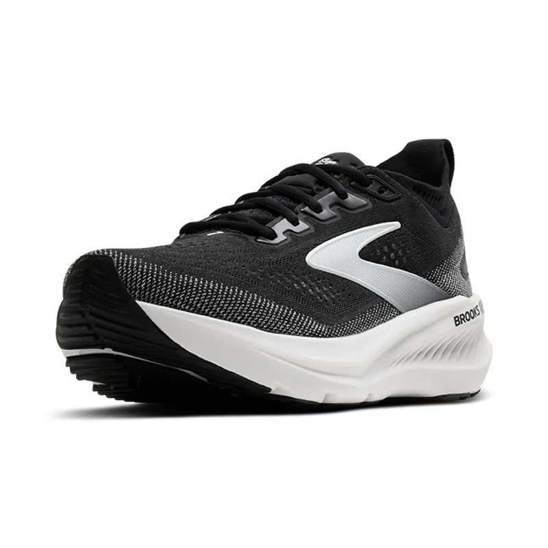 Brooks Glycerin GTS 23 WIDE Women's supportive Running Shoes - Black Grey White-3
