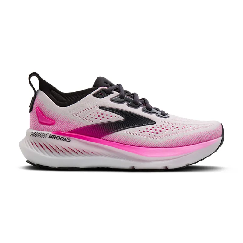 Brooks Glycerin GTS 23 Women's Supportive Running Shoes - White Phantom Cyber Pink