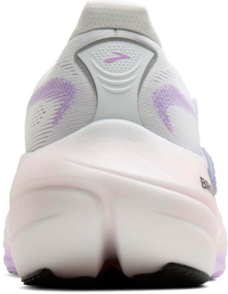 Brooks Glycerin Max 3 Women's Running Shoes - White Hyper Iris Coral-5