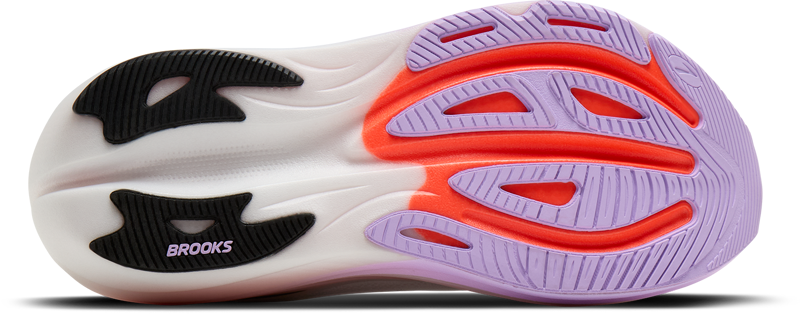 Brooks Glycerin Max 3 Women's Running Shoes - White Hyper Iris Coral-7