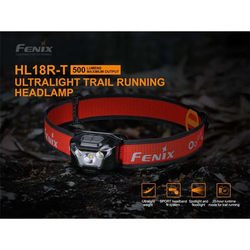 HL18R-T Head Torch Black-10