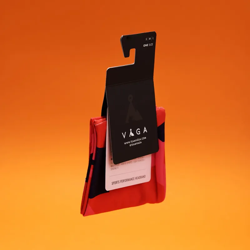 Headband Flame Red Poster Pink Navy-1