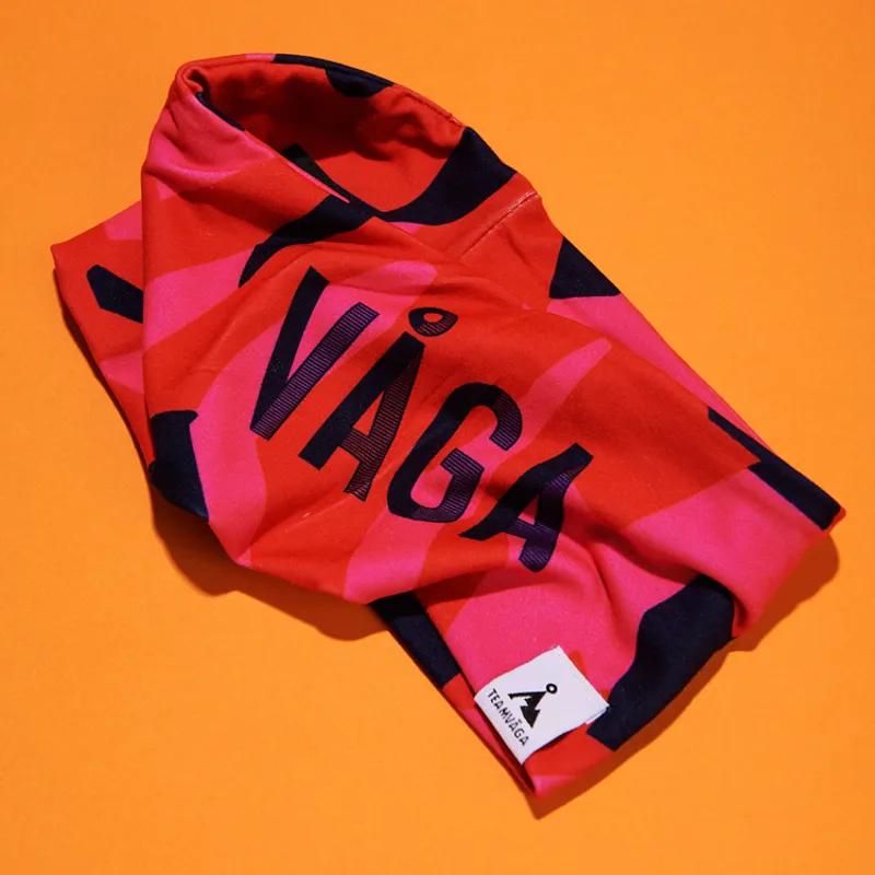 Headband Flame Red Poster Pink Navy