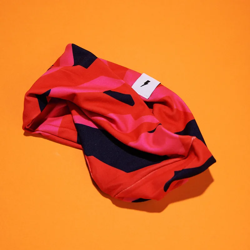 Headband Flame Red Poster Pink Navy-3